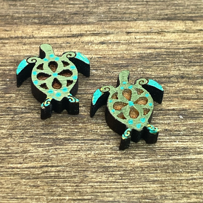 Sea Turtle Stud Earrings