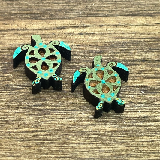 Sea Turtle Stud Earrings