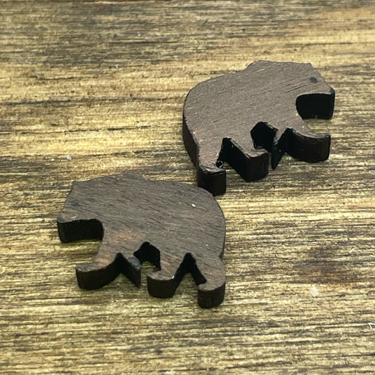 Bear Stud Earrings