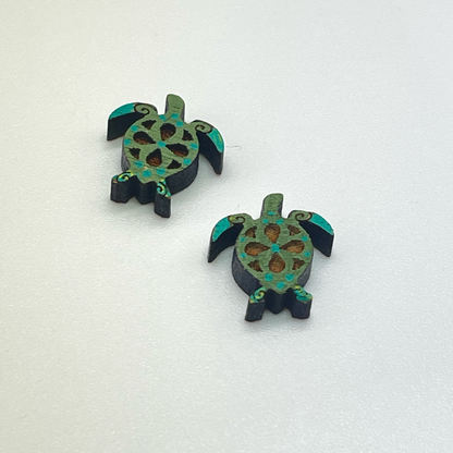 Sea Turtle Stud Earrings