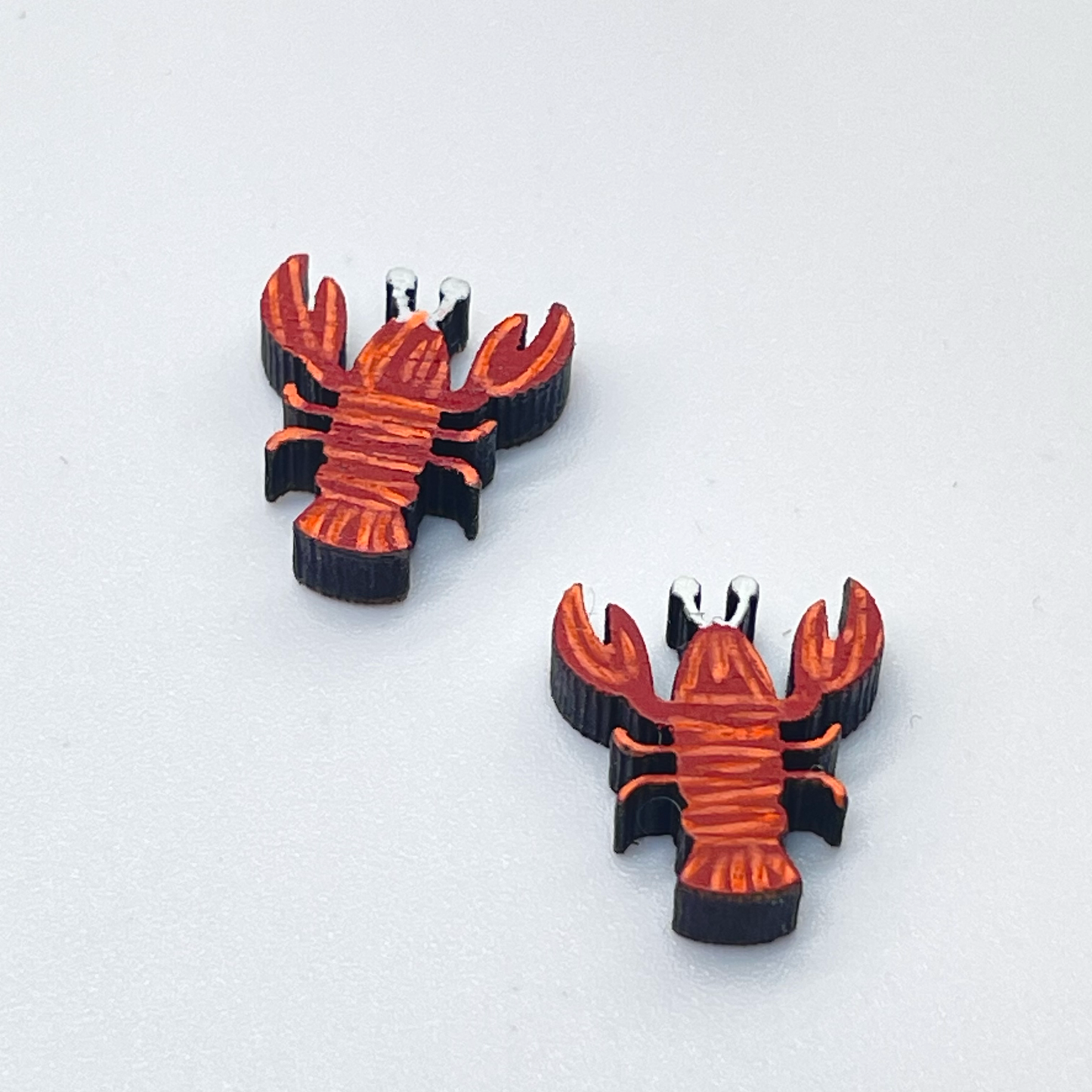 Lobster Stud Earrings