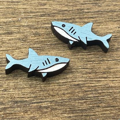 Shark Stud Earrings