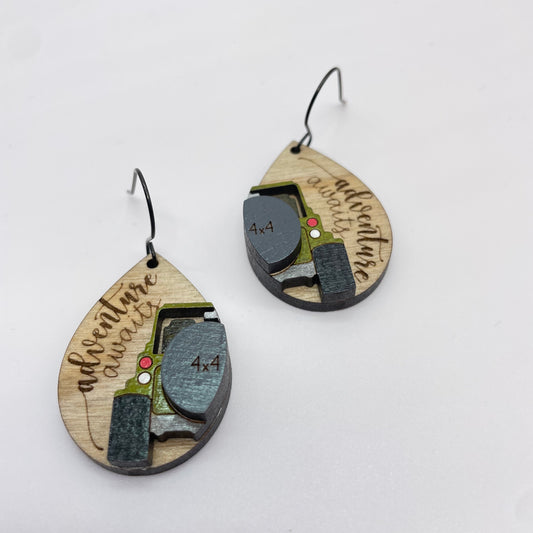 Adventure Awaits Drop Dangle Earrings