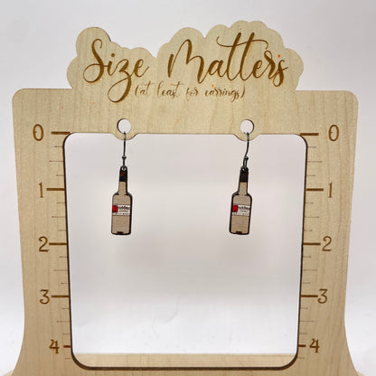 Ketel One Bottle Dangle Earrings