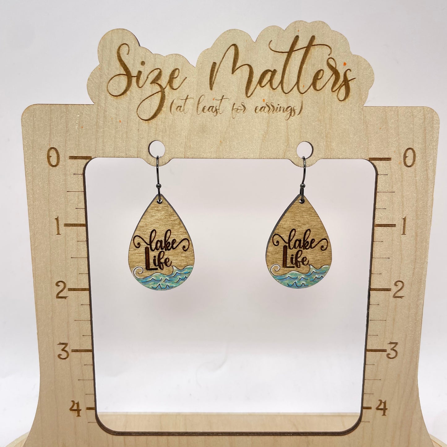 Lake Life Drop Dangle Earrings