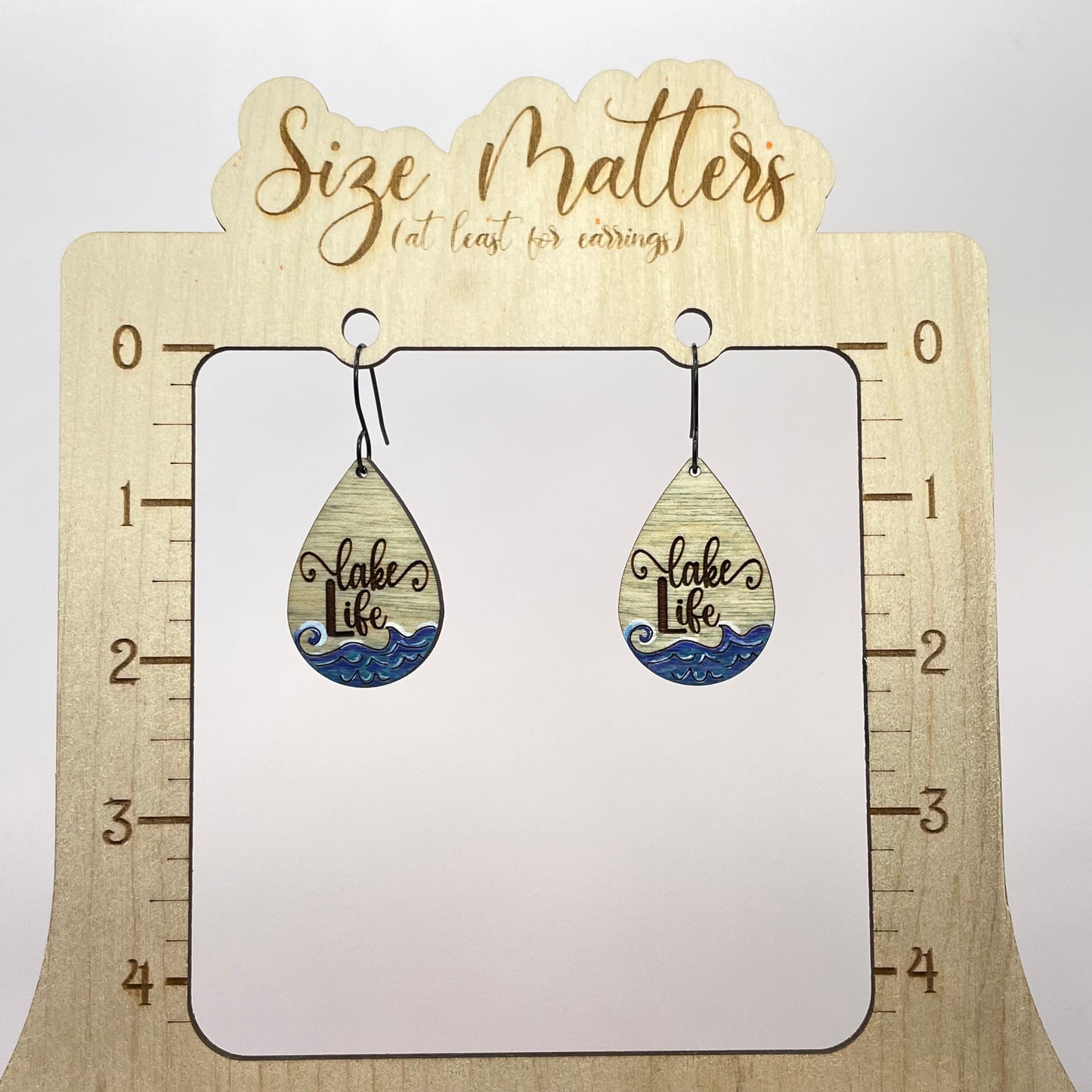 Lake Life Drop Dangle Earrings