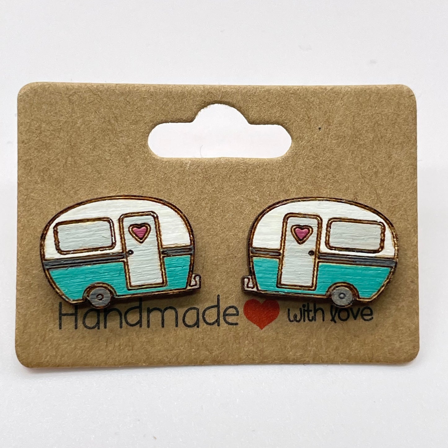 Large Camper Stud Earrings