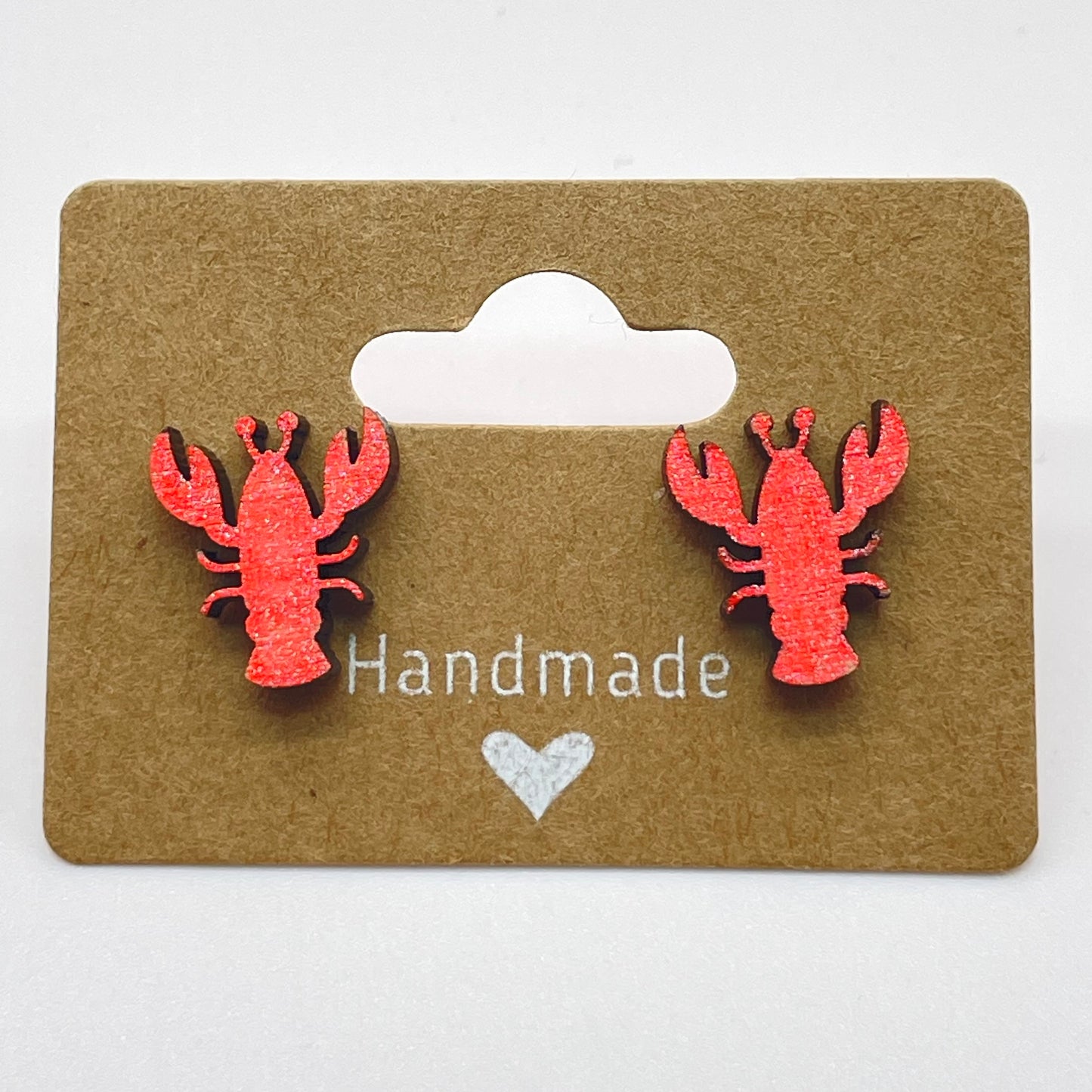 Lobster Stud Earrings