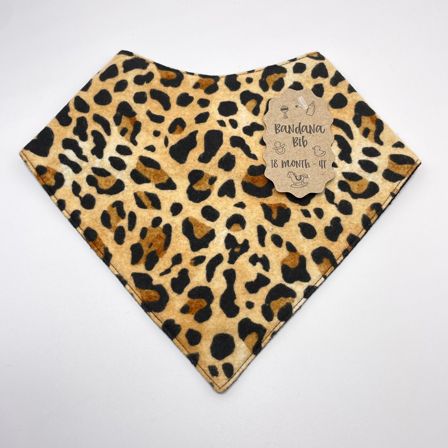 Lucky Leopard Baby Bib