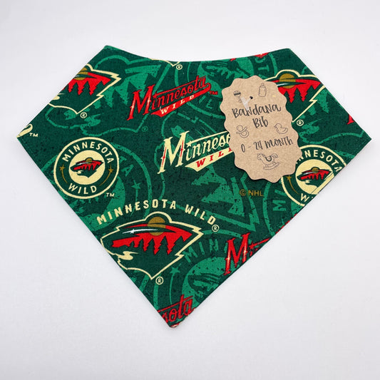 MN Wild Baby Bib