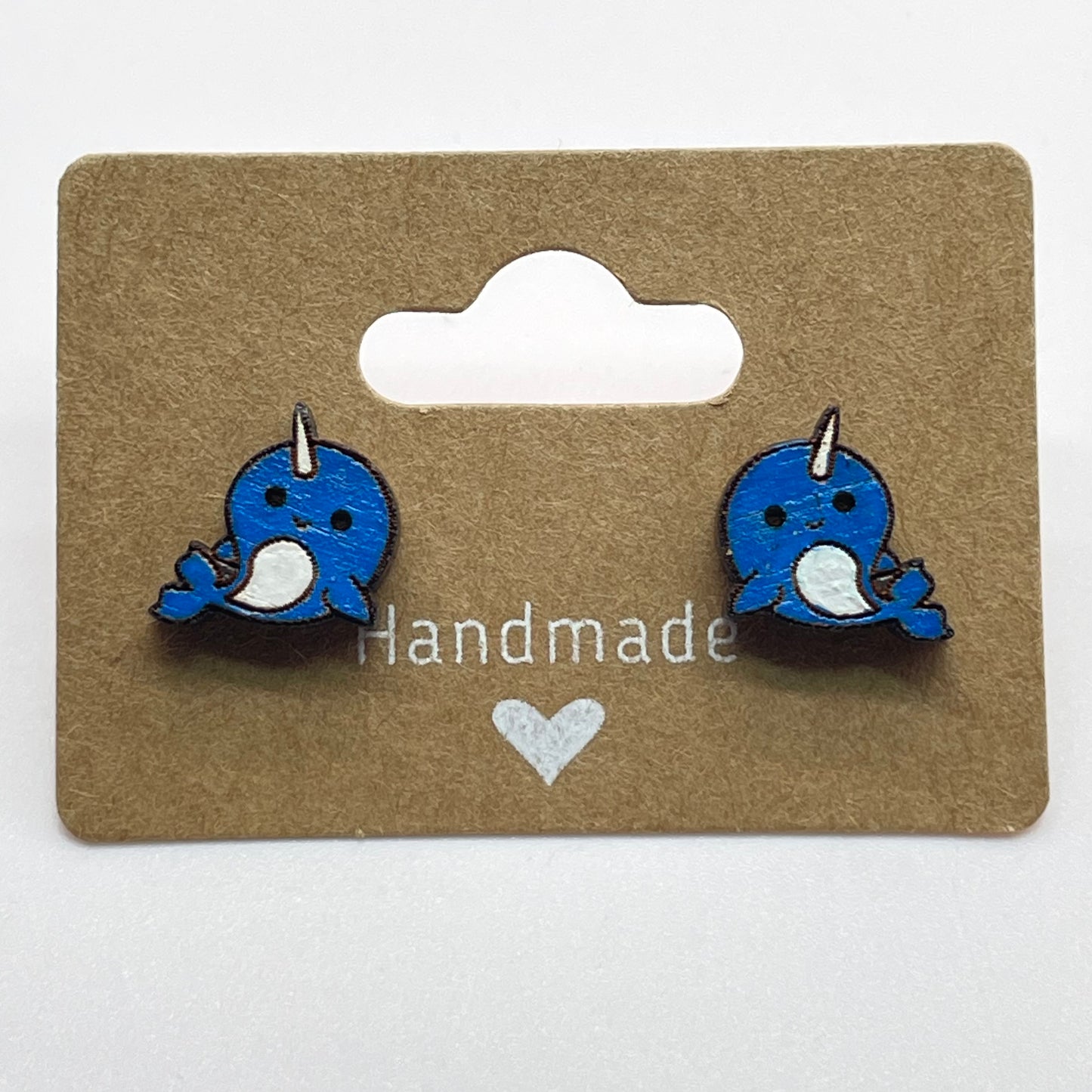 Narwhale Stud Earrings