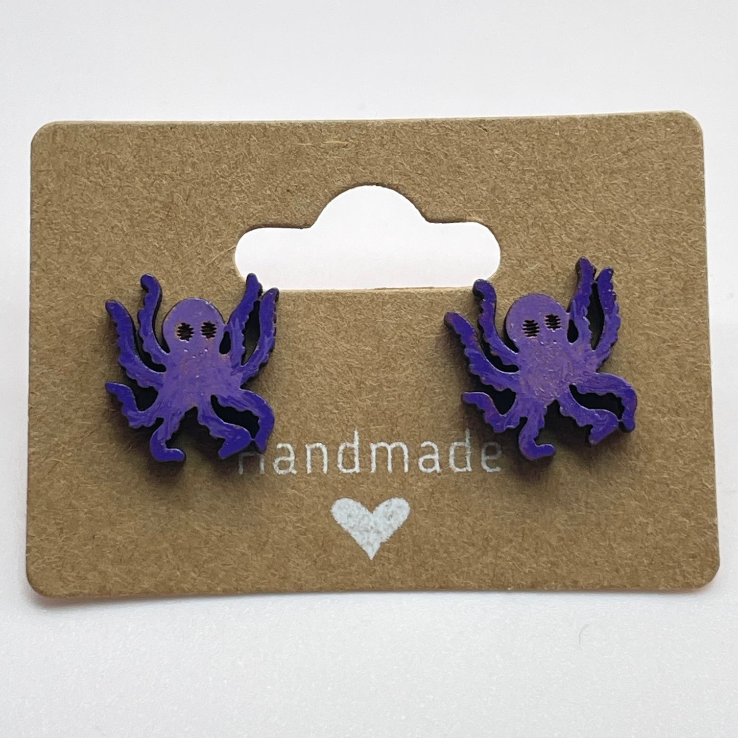 Octopus Stud Earrings