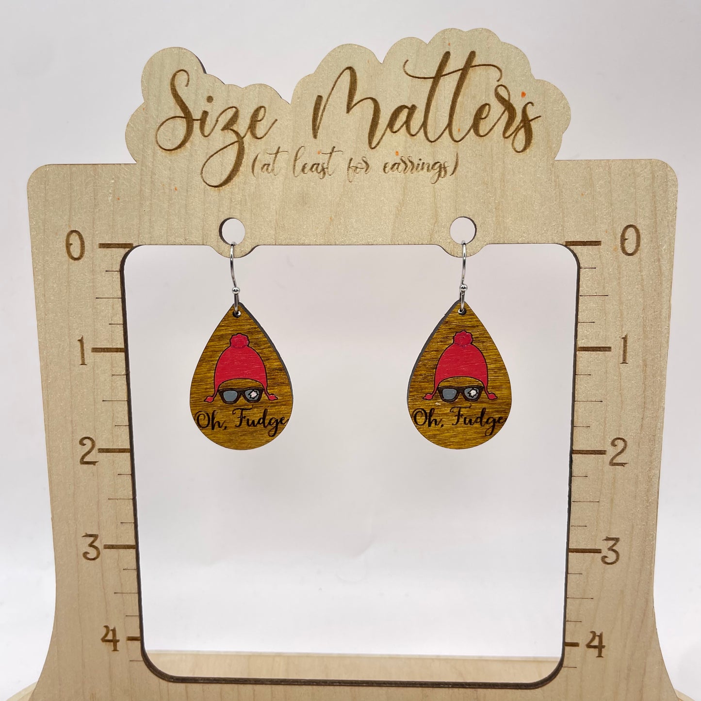 Oh-Fudge-Drop Dangle Earrings