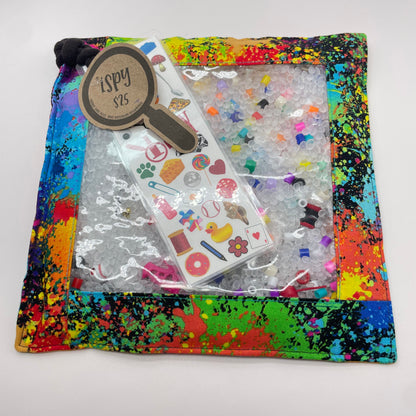 Paint Splatter iSpy Bag