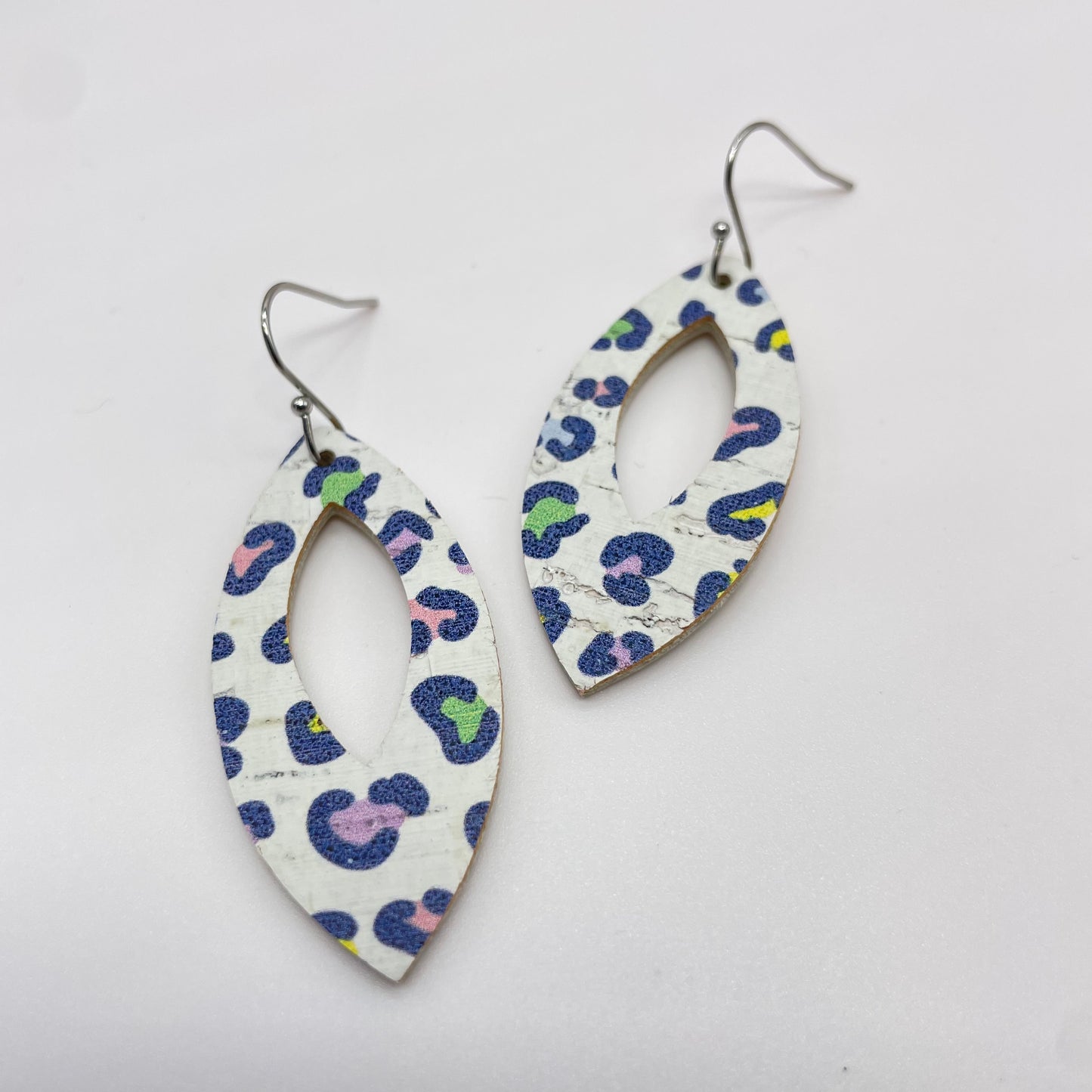 Party Leopard Drop Dangle Earrings