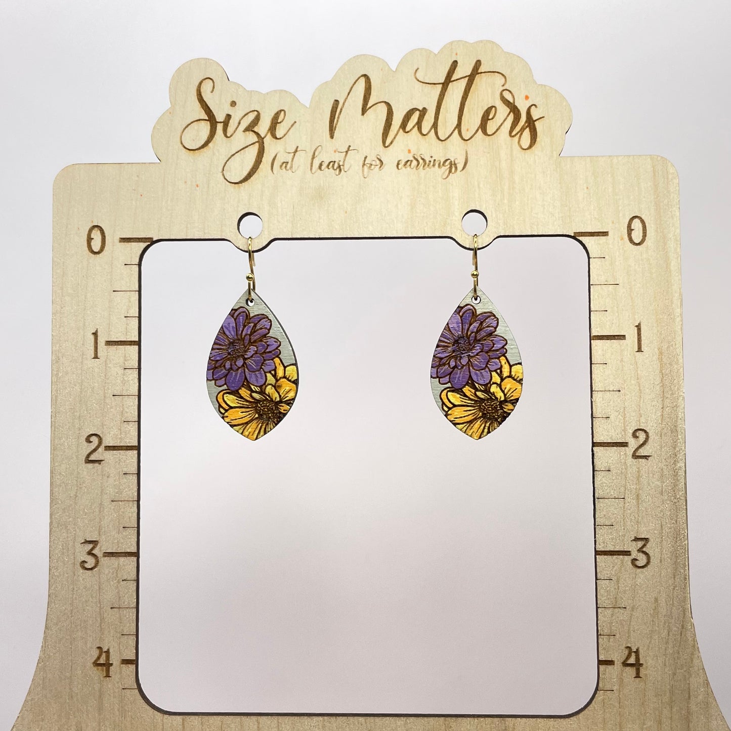 Petals Punch Drop Dangle Earrings