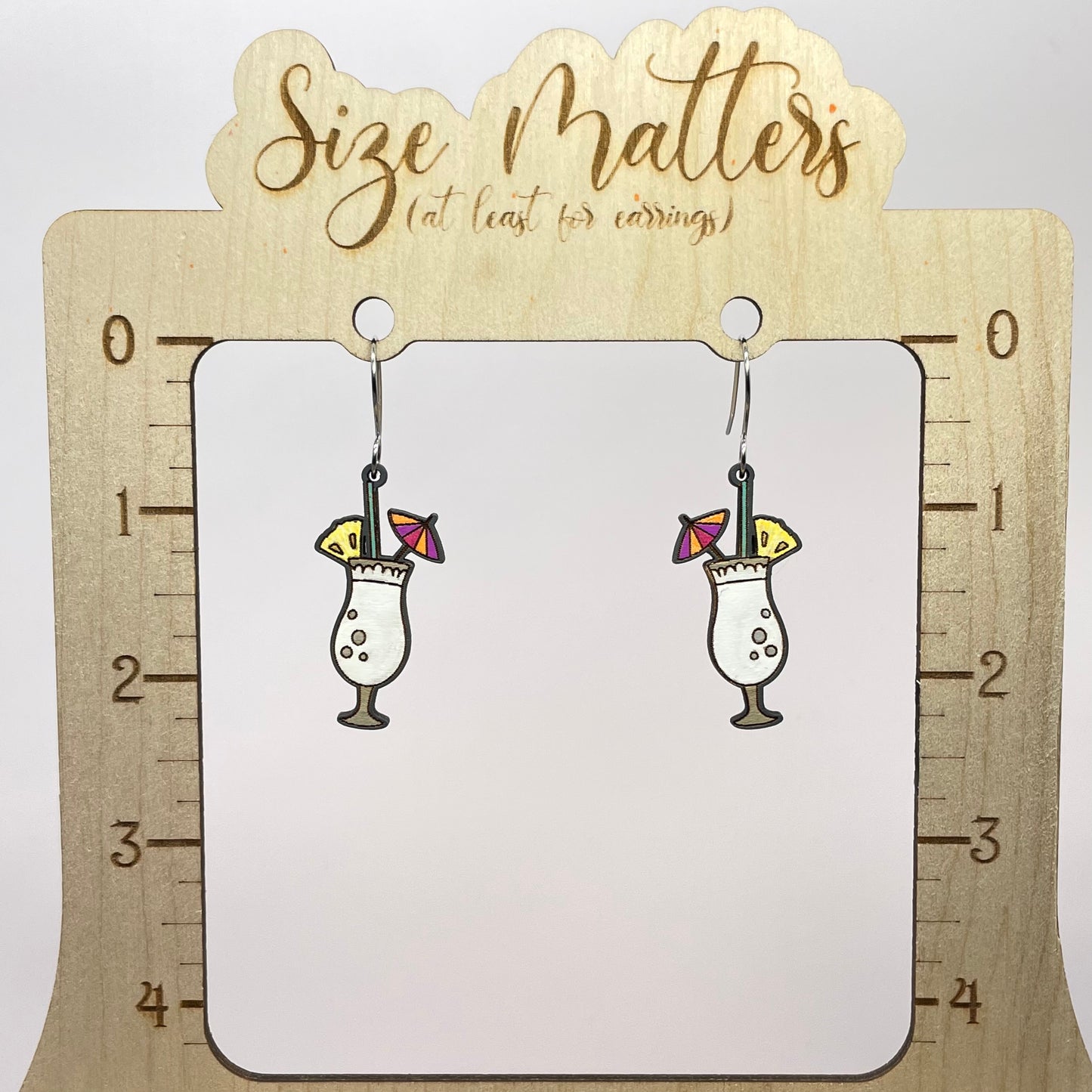 Pina Colada Dangle Earrings