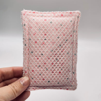 Pink + Gray Polka Dots unSponge