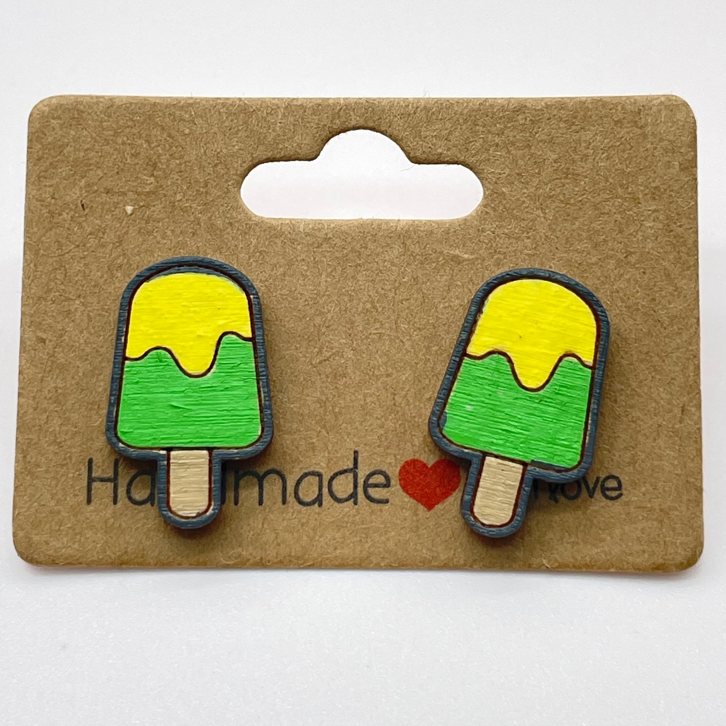 Popsicle Dipped Stud Earrings