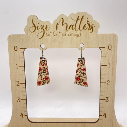 Prairie Blooms Drop Dangle Earrings