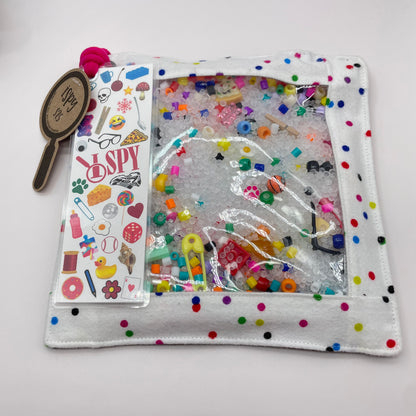 Rainbow Dots + Bakers Paradise iSpy Bag