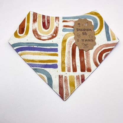 Rainbow Fun Baby Bib