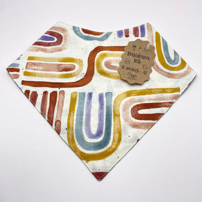 Rainbow Fun Baby Bib