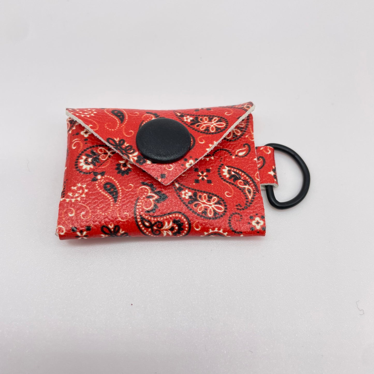 Red Paisley Quarter Envelope