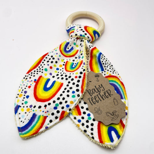 Ring Around the Rainbow Baby Teether