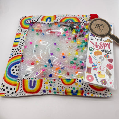 Ring Around the Rainbow + Rainbow Bubble iSpy Bag