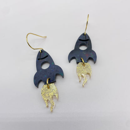 Rockets Drop Dangle Earrings