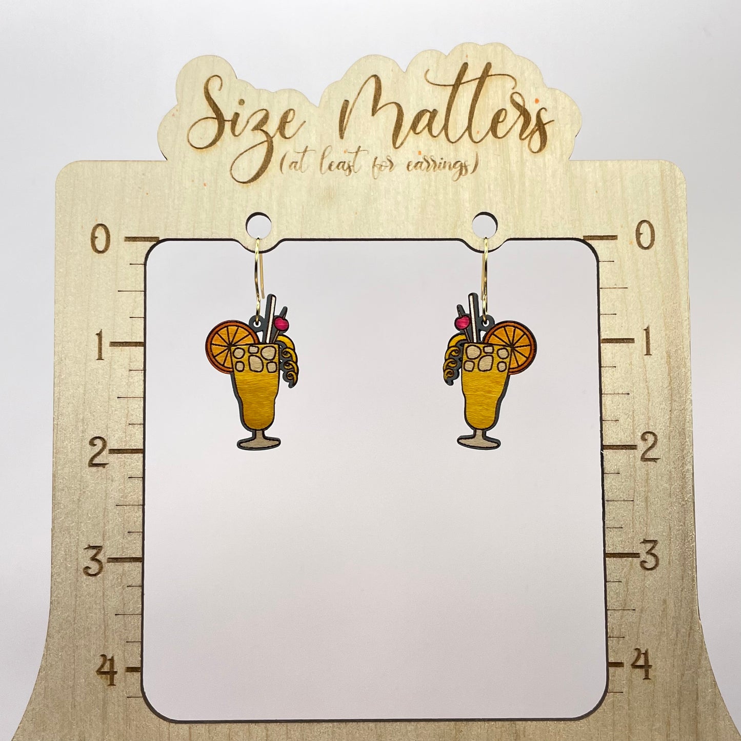 Screwdriver Dangle Earrings