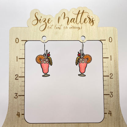 Screwdriver Dangle Earrings