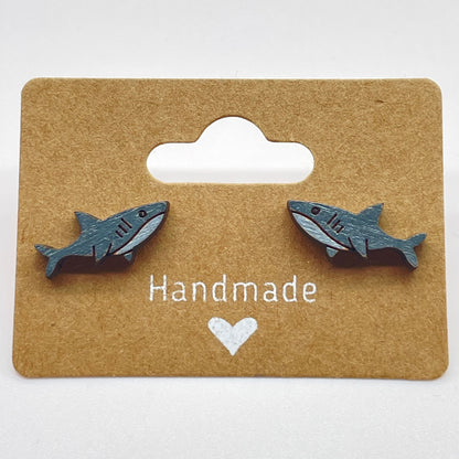 Shark Stud Earrings