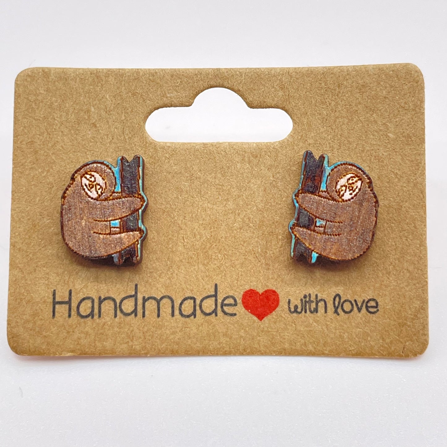 Sloth Stud Earrings