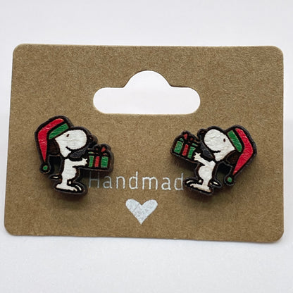 Snoopy Stud Earrings