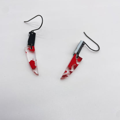 Stab Drop Dangle Earrings