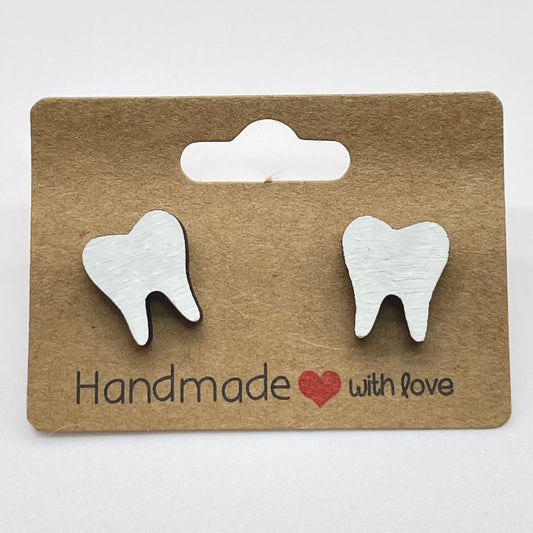 Tooth Stud Earrings