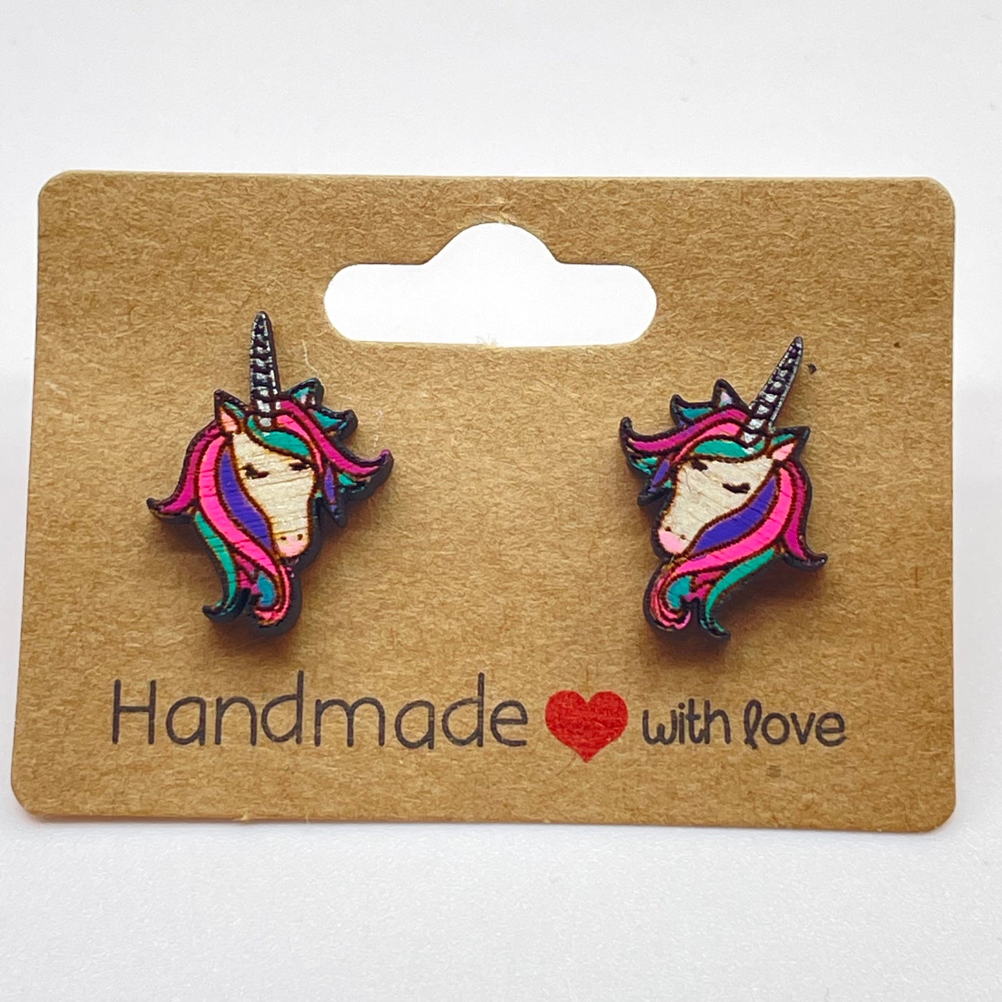 Unicorn Stud Earrings