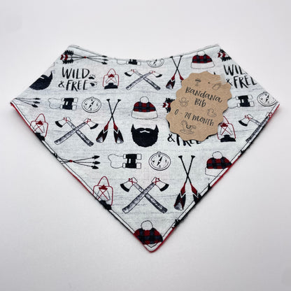 WIld & Free Baby Bib