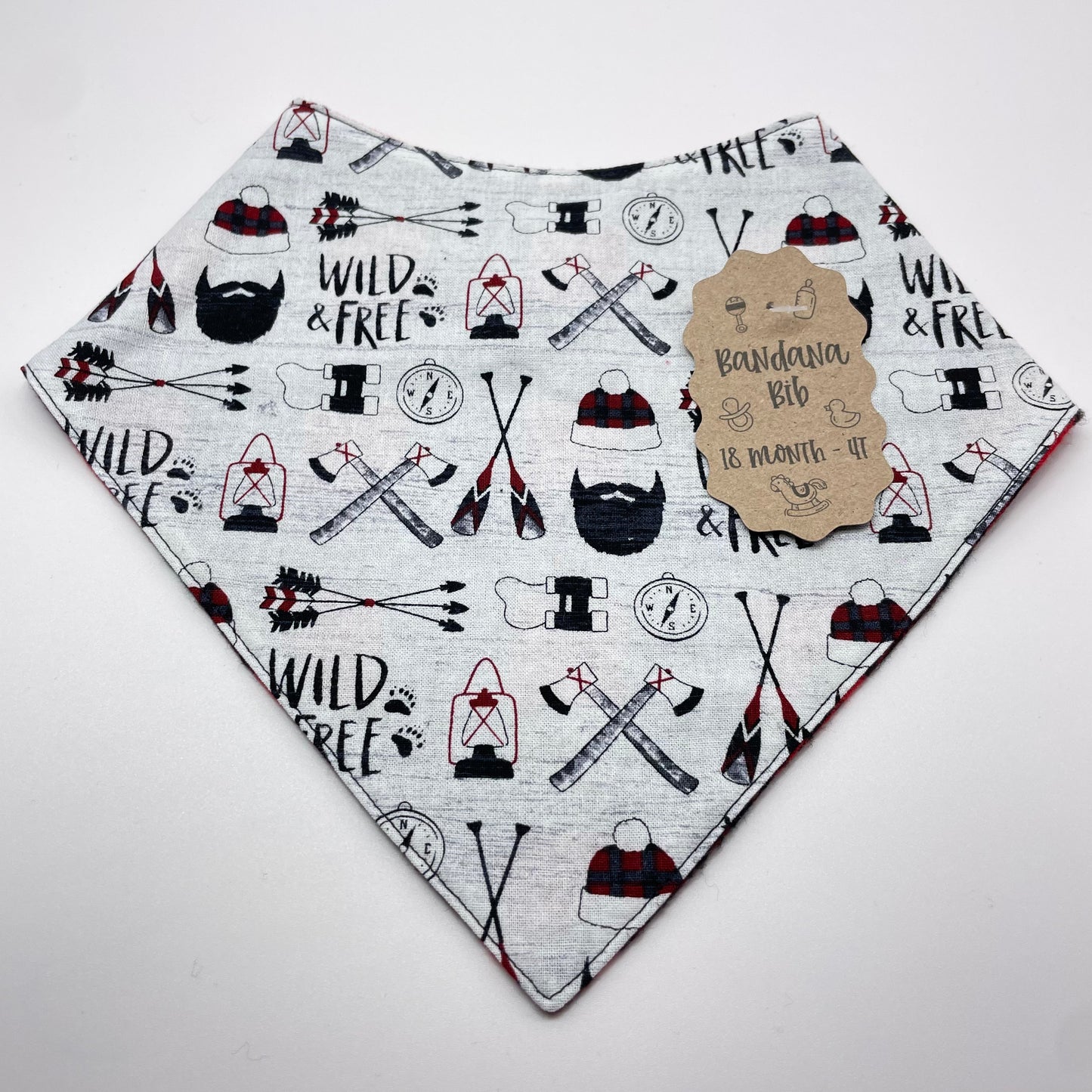 WIld & Free Baby Bib