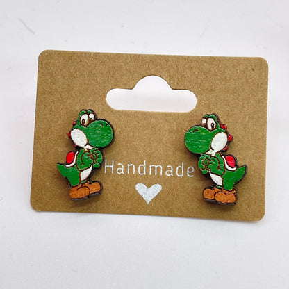 Mario Cart Stud Earrings