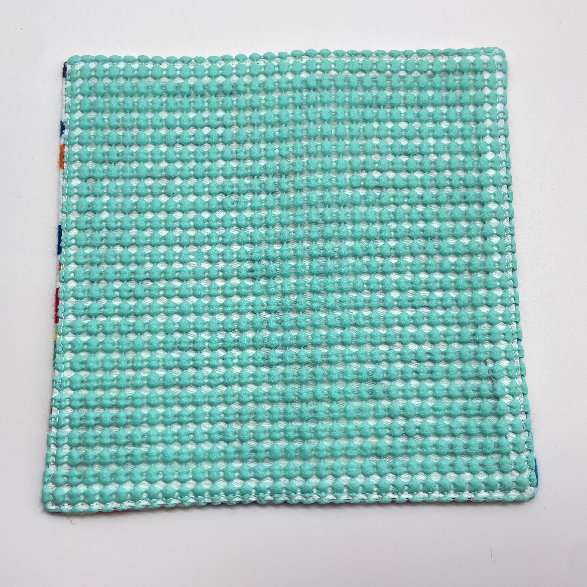 LIGHT BLUE GRIP BACK {{please note: colors and texture may differ, as material was purchased at different times}}